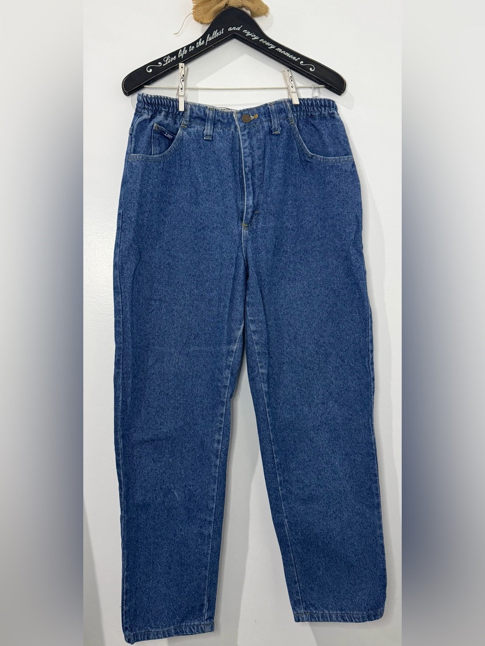 Lee Women’s High Rise Mom Jeans Size 10 Petite – 26” Inseam